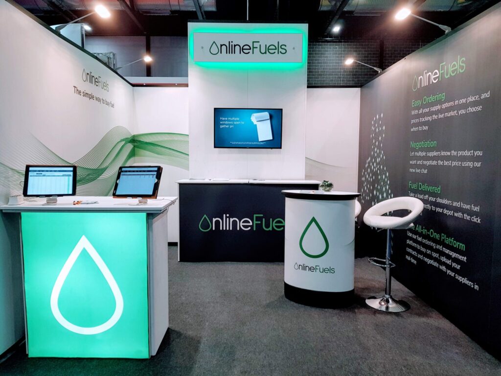 Online Fuels Exhibition Stand