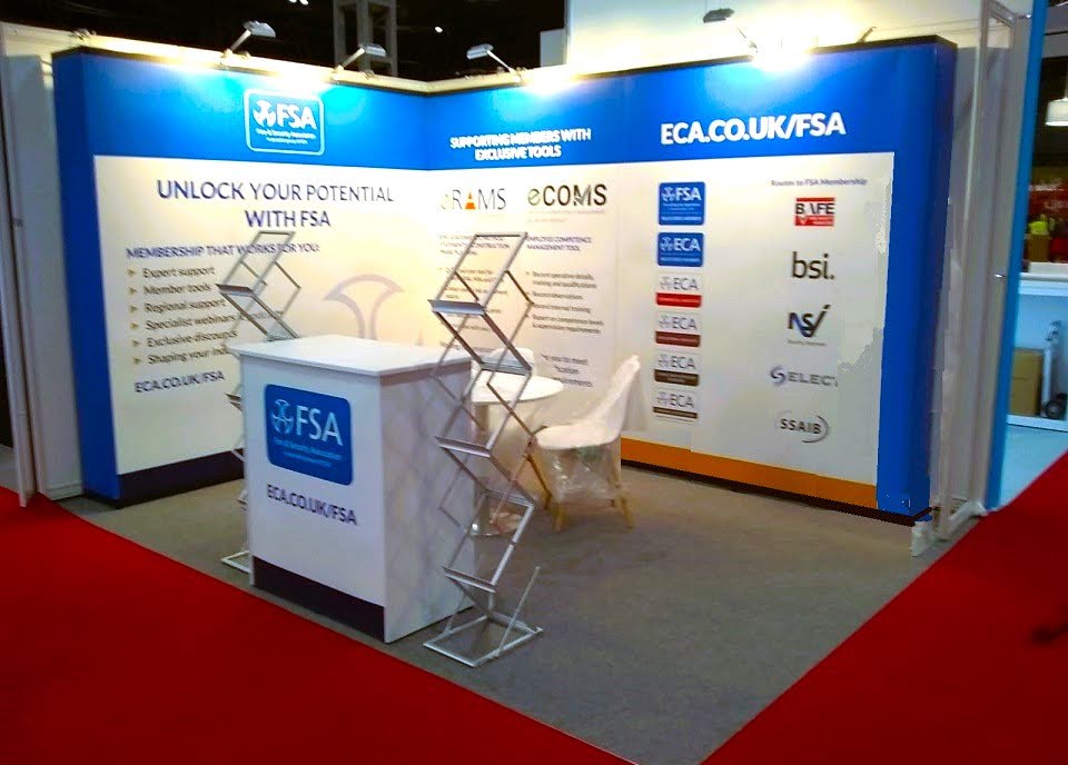 ECA Exhibition Stand 4x3m